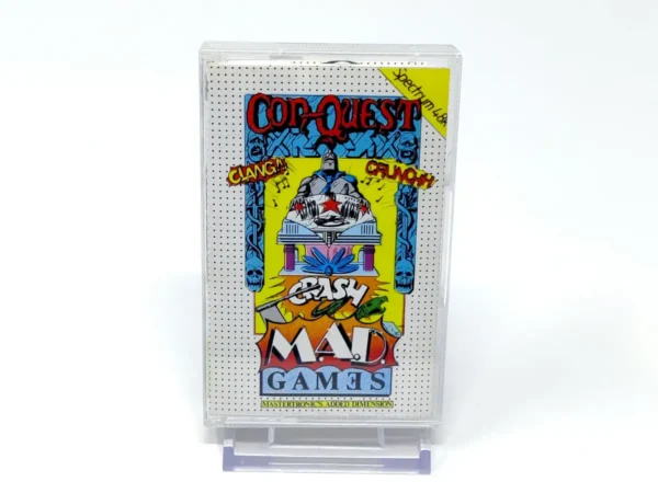 Portada de Con-Quest (Mastertronic) para Sinclair ZX Spectrum, edición PAL, de segunda mano