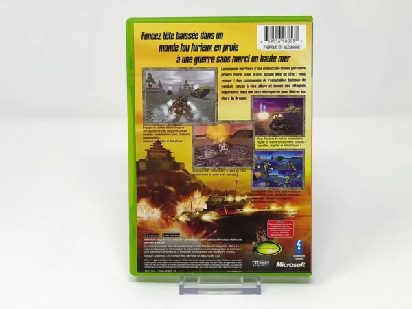 Lateral de la caja de Blood Wake (FRA) para XBOX