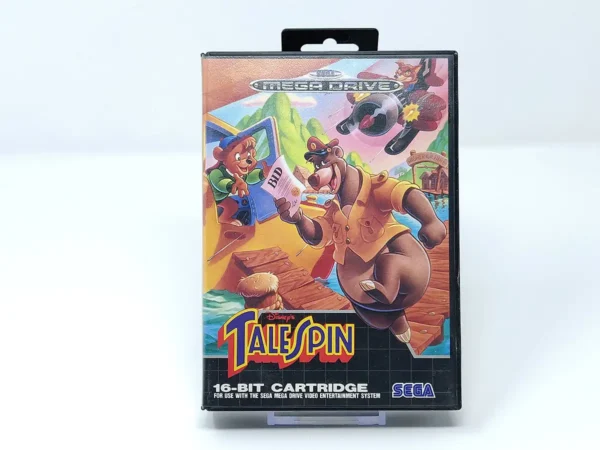 Portada de TaleSpin (ESP) para Sega Mega Drive, de segunda mano