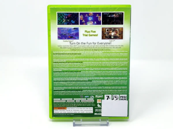 Parte trasera de Xbox Live Arcade Compilation Disc (EUR) (Rebajado) para XBOX 360, edición PAL España