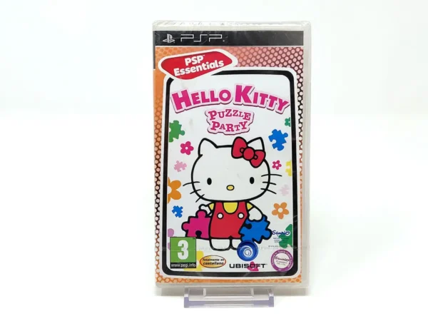 Portada de Hello Kitty: Puzzle Party (ESP) (Essentials) (Precintado) para PSP, edición PAL España, nuevo