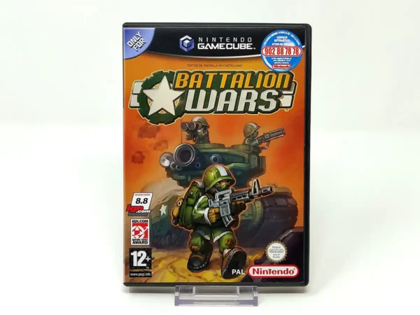 Portada de Battalion Wars (ESP) para Nintendo GameCube, edición PAL España, de segunda mano
