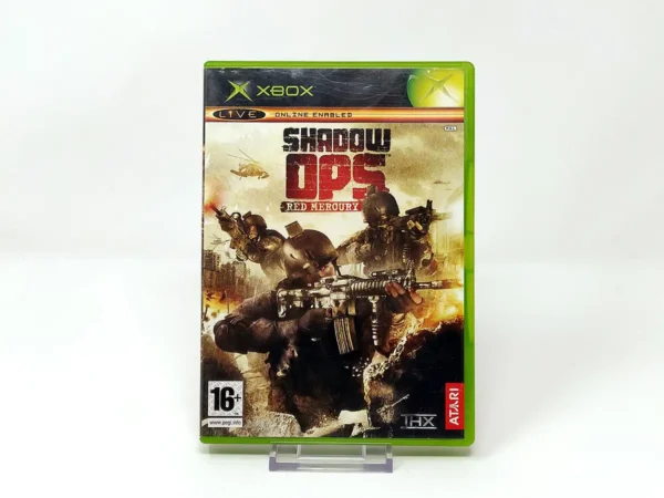 Portada de Shadow Ops: Red Mercury (ESP) para XBOX, edición PAL España, de segunda mano
