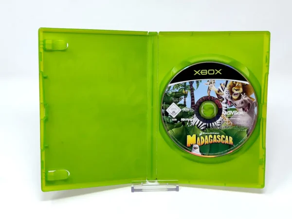 Interior del juego Madagascar (ESP) (Rebajado) para XBOX con disco y manual