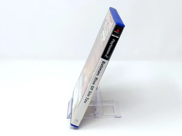 Lateral de la caja de Batman: Rise of Sin Tzu (ESP) para PlayStation 2