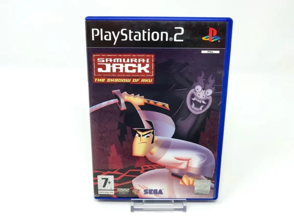 Portada de Samurai Jack: The Shadow of Aku (FRA) (Rebajado) para PlayStation 2, edición PAL Francia, de segunda mano