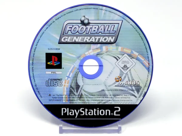 Football Generation (ESP) (Disco) para PlayStation 2, edición PAL España, de segunda mano