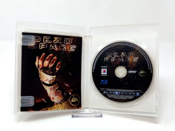 Interior del juego Dead Space (ESP) para PlayStation 3 con disco y manual