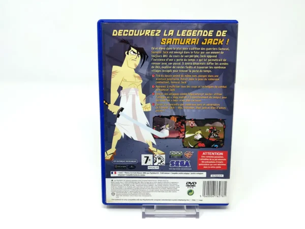 Parte trasera de Samurai Jack: The Shadow of Aku (FRA) (Rebajado) para PlayStation 2, edición PAL Francia