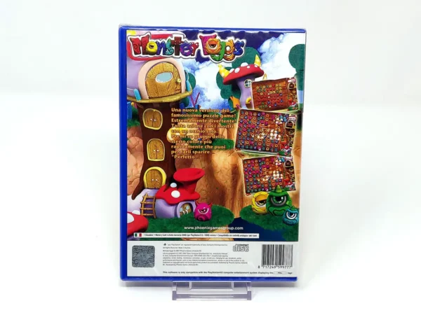 Interior del juego Monster Eggs (ITA) (Precintado) para PlayStation 2 con disco y manual