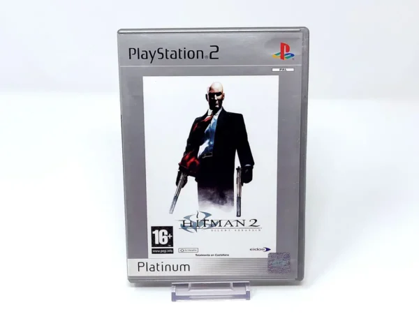 Portada de Hitman 2: Silent Assassin (ESP) (Platinum) (Rebajado) para PlayStation 2, edición PAL España, de segunda mano