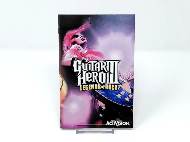 Guitar Hero III: Legends of Rock (ESP) (Manual)