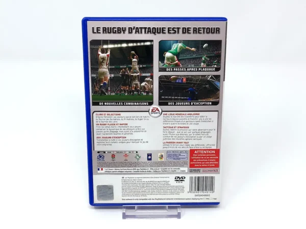 Parte trasera de EA SPORTS Rugby 06 (FRA) (Rebajado) para PlayStation 2, edición PAL Francia