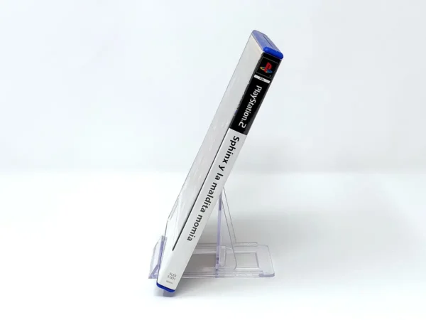 Lateral de la caja de Sphinx y la Maldita Momia (ESP) para PlayStation 2