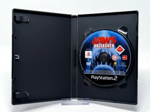 Interior del juego Tiburón (ESP) (Rebajado) para PlayStation 2 con disco y manual