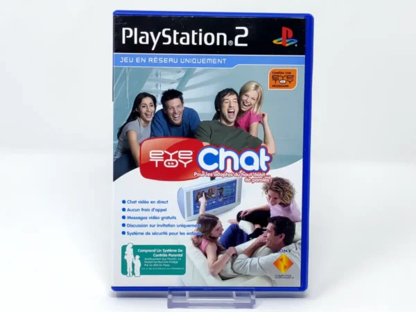 Portada de EyeToy: Chat (FRA) para PlayStation 2, edición PAL Francia, de segunda mano