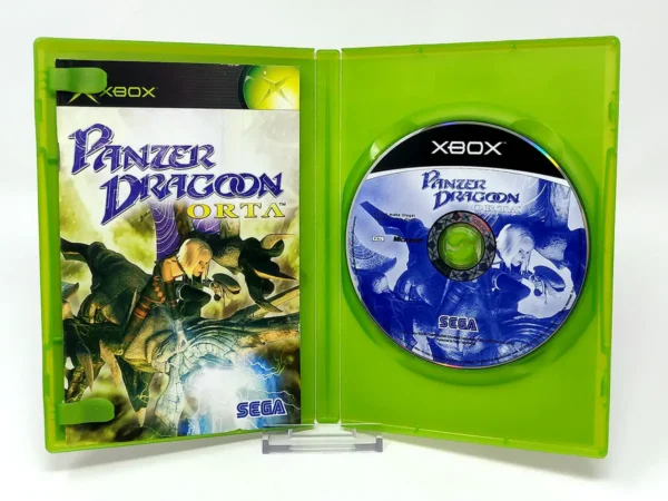 Interior del juego Panzer Dragoon Orta (ESP) para XBOX con disco y manual