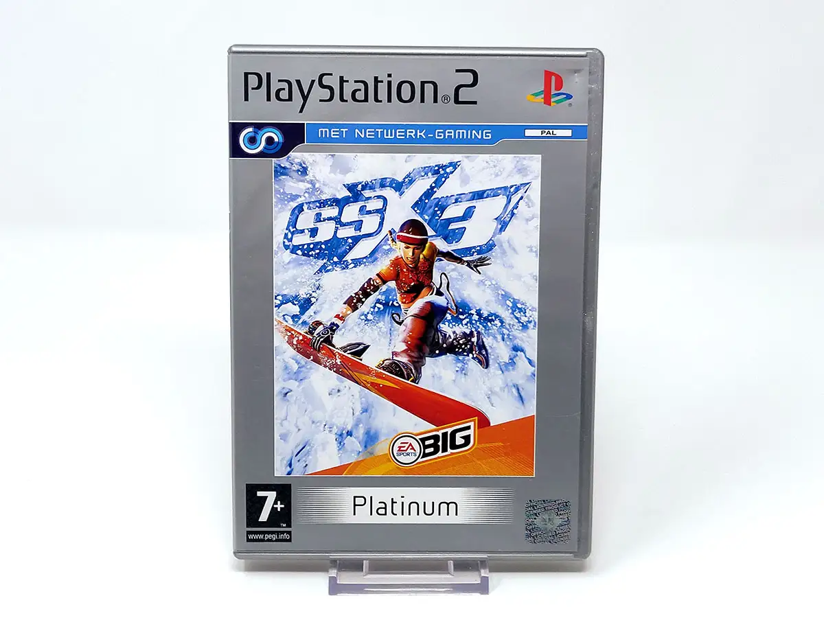 Portada de SSX 3 (HOL) (Platinum) para PlayStation 2, edición PAL Holanda, de segunda mano