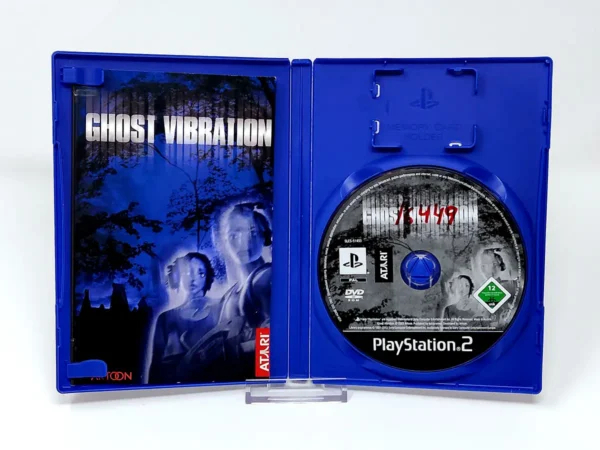 Interior del juego Ghost Vibration (ESP) (Rebajado) para PlayStation 2 con disco y manual