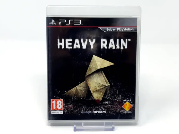 Portada de Heavy Rain (ESP) (Rebajado) para PlayStation 3, edición PAL España, de segunda mano