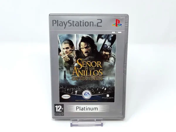 Portada de El Señor de los Anillos: Las Dos Torres (ESP) (Platinum) (Rebajado) para PlayStation 2, edición PAL España, de segunda mano