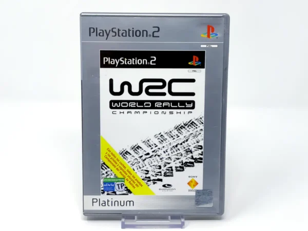 Portada de WRC: World Rally Championship (ESP) (Platinum) para PlayStation 2, edición PAL España, de segunda mano