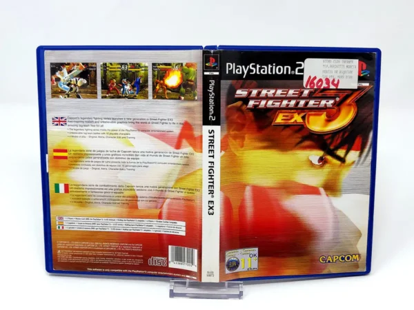 Street Fighter EX3 (ESP) (Carátula) (Rebajado) para PlayStation 2, edición PAL España, de segunda mano