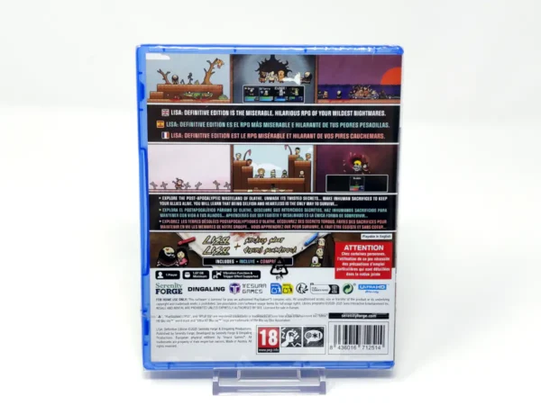 Parte trasera de Lisa: Definitive Edition (ESP) (Precintado) para PlayStation 5, edición PAL España