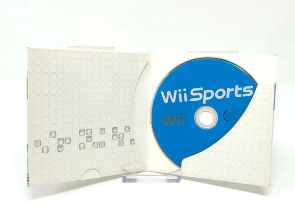 Interior del juego Wii Sports (ESP) (v1) (Cartoncillo) para Nintendo Wii con disco y manual