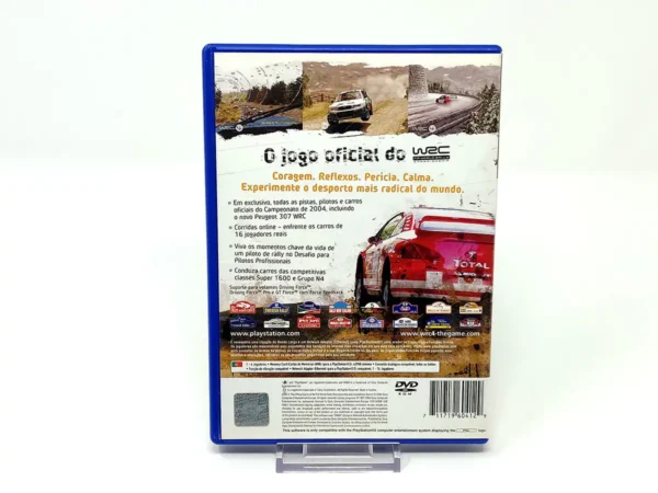 Parte trasera de WRC 4: O Jogo Oficial Do FIA World Rally Championship (POR) para PlayStation 2, edición PAL Portugal