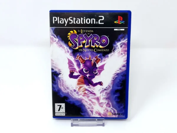 Portada de La Leyenda de Spyro: Un Nuevo Comienzo (ESP) para PlayStation 2, edición PAL España, de segunda mano