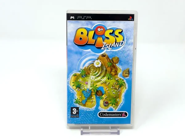 Portada de Bliss Island (ESP) para PSP, edición PAL España, de segunda mano