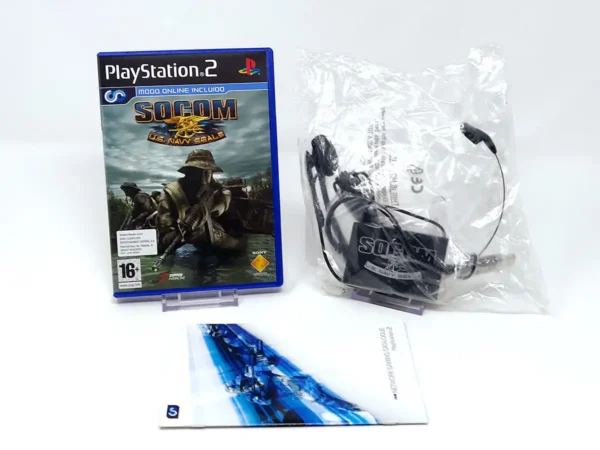Detalle de SOCOM: U.S. Navy SEALs (ESP) (Pack con Auriculares) para PlayStation 2
