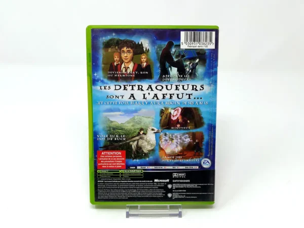 Parte trasera de Harry Potter et le Prisonnier d'Azkaban (FRA) para XBOX, edición PAL Francia