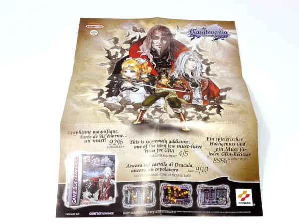 Detalle de Castlevania: Aria of Sorrow (ESP) para Nintendo Game Boy Advance