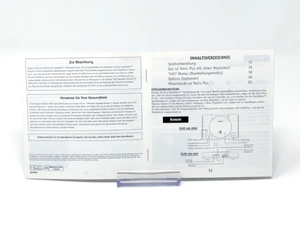 Tetris Plus (ESP) (Manual) para PlayStation 1, edición PAL España, de segunda mano