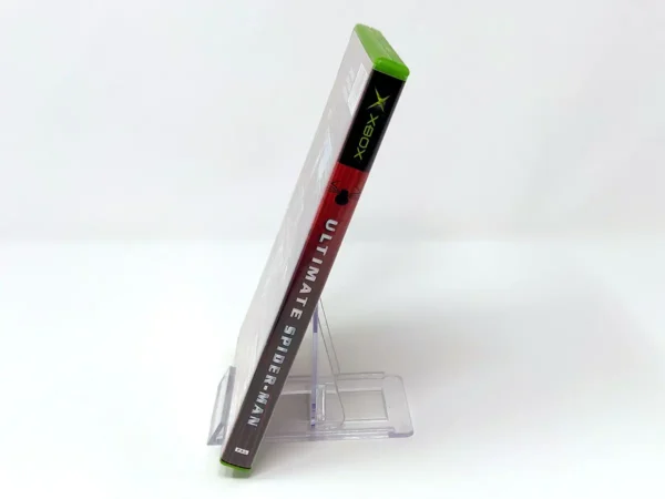 Lateral de la caja de Ultimate Spider-Man (ESP) para XBOX