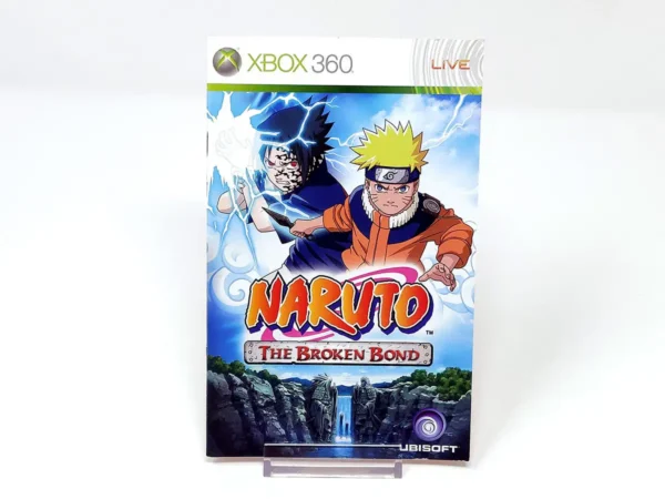 Naruto: The Broken Bond (ESP) (Manual) para XBOX 360, edición PAL España, de segunda mano