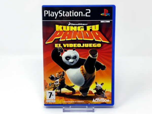 Portada de Kung Fu Panda: El Videojuego (ESP) para PlayStation 2, edición PAL España, de segunda mano
