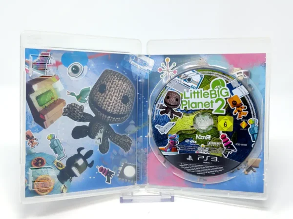 Interior del juego LittleBigPlanet 2 (ESP) (Rebajado) para PlayStation 3 con disco y manual