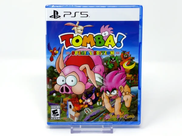 Portada de Tomba!: Special Edition (USA) (Limited Run) (Precintado) para PlayStation 5, edición NTSC USA, nuevo