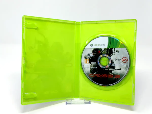 Interior del juego Crysis 3 (ESP) para XBOX 360 con disco y manual
