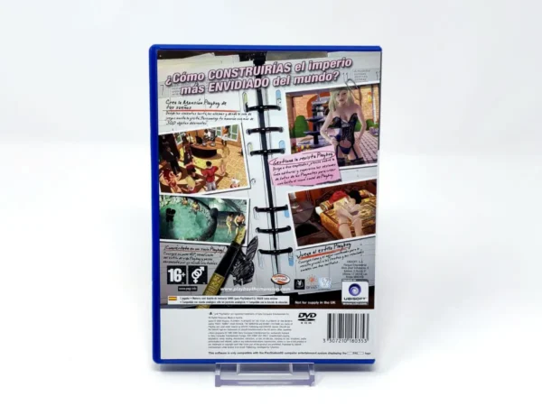 Parte trasera de Playboy: The Mansion (ESP) (Rebajado) para PlayStation 2, edición PAL España