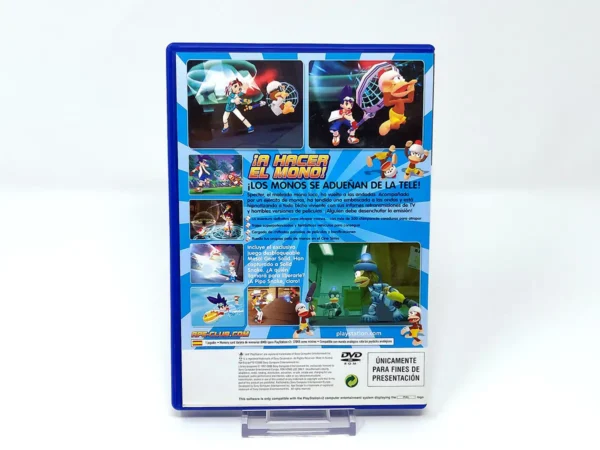 Parte trasera de Ape Escape 3 (ESP) (Promo) para PlayStation 2
