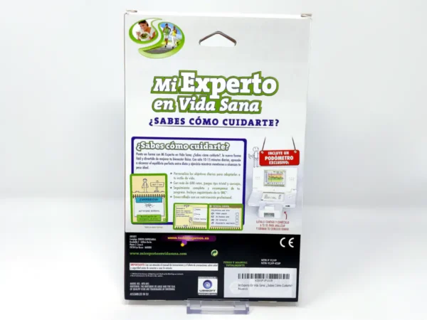 Parte trasera de Mi  Experto en Vida Sana (ESP) (Precintado) para Nintendo DS, edición PAL España
