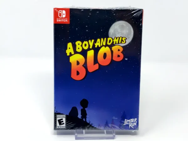 Portada de A Boy and His Blob (Deluxe Edition) (USA) (Limited Run) (Precintado) para Nintendo Switch, edición NTSC USA, nuevo