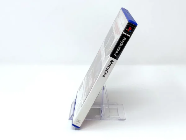 Lateral de la caja de MotoGP 4 (ESP) para PlayStation 2