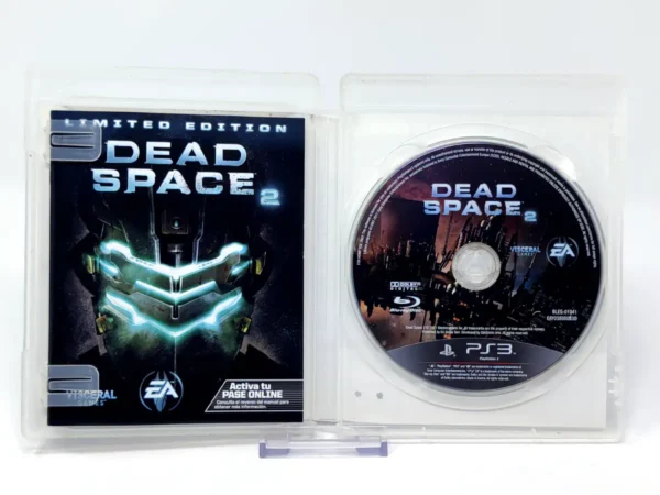 Interior del juego Dead Space 2 (Limited Edition) (ESP) (Rebajado) para PlayStation 3 con disco y manual