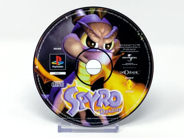 Spyro the Dragon (ESP) (Disco) para PlayStation 1, edición PAL España, de segunda mano