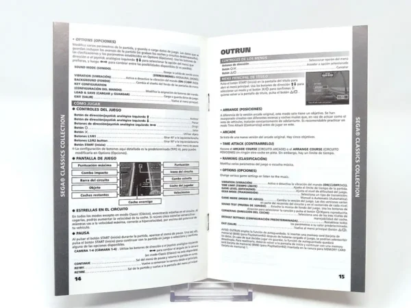 Sega Classics Collection (ESP) (Manual) para PlayStation 2, edición PAL España, de segunda mano